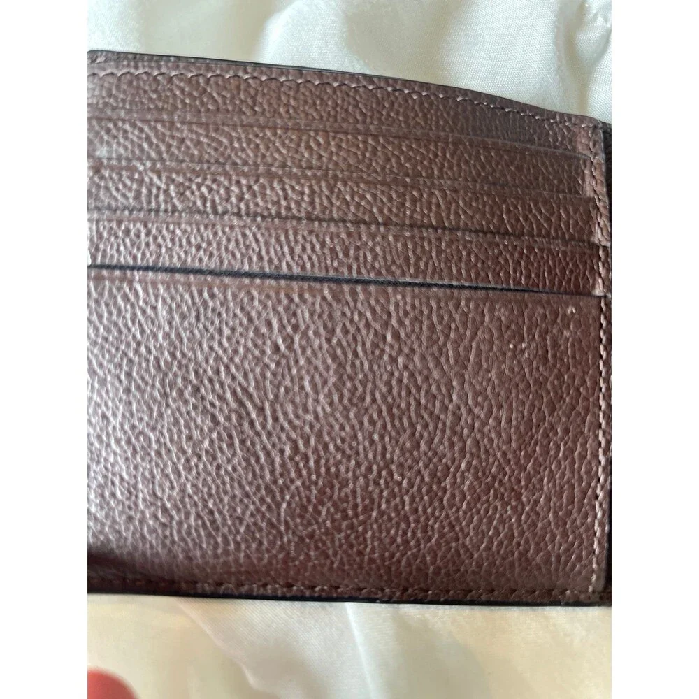 Coach Men's 3-in-1 Leather Billfold Wallet with Removable ID/Card insert